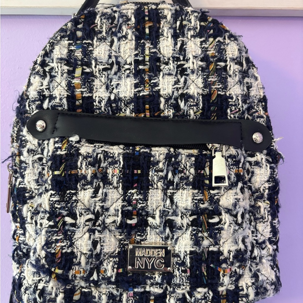 Madden NYC Tweed Backpack